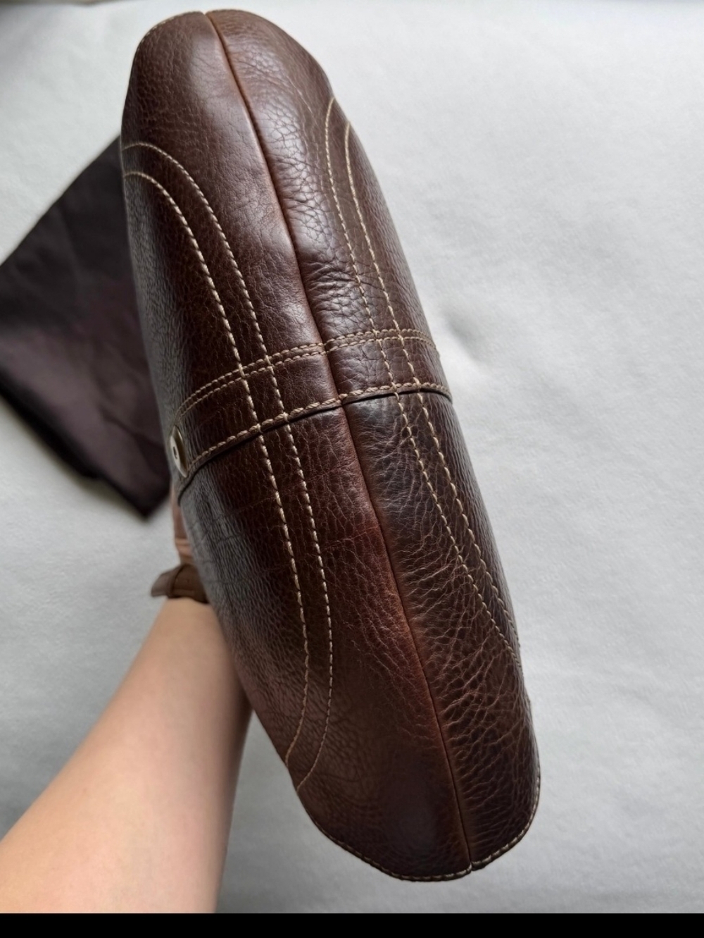 Rare And Unique Coach Soho Bag 100% Leather - Picture 7 of 10